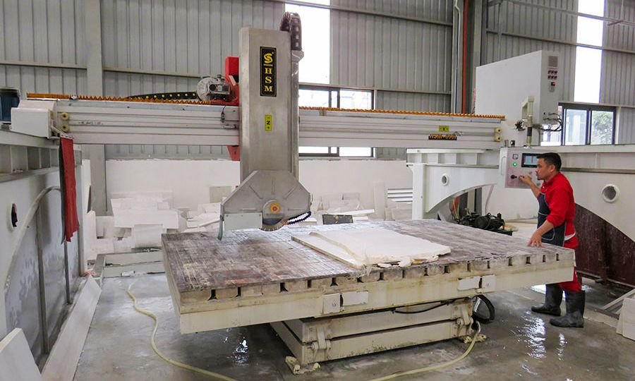 white marble