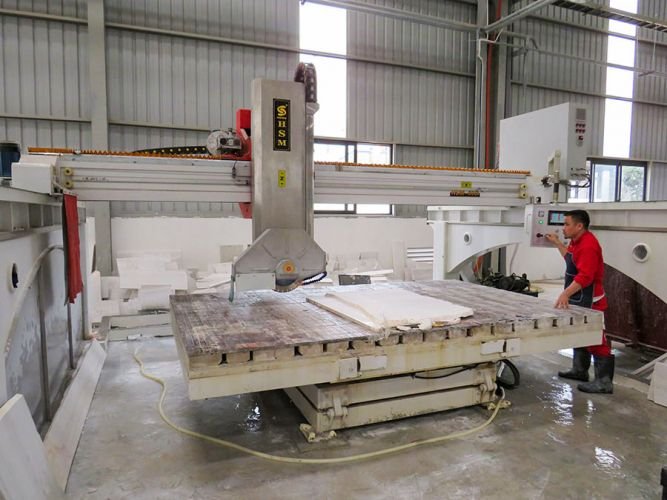 white marble